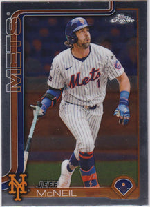 2025 Topps Chrome Baseball Jeff McNeil #167