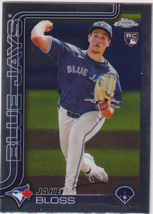 2025 Topps Chrome Baseball Jake Bloss #188 Rookie