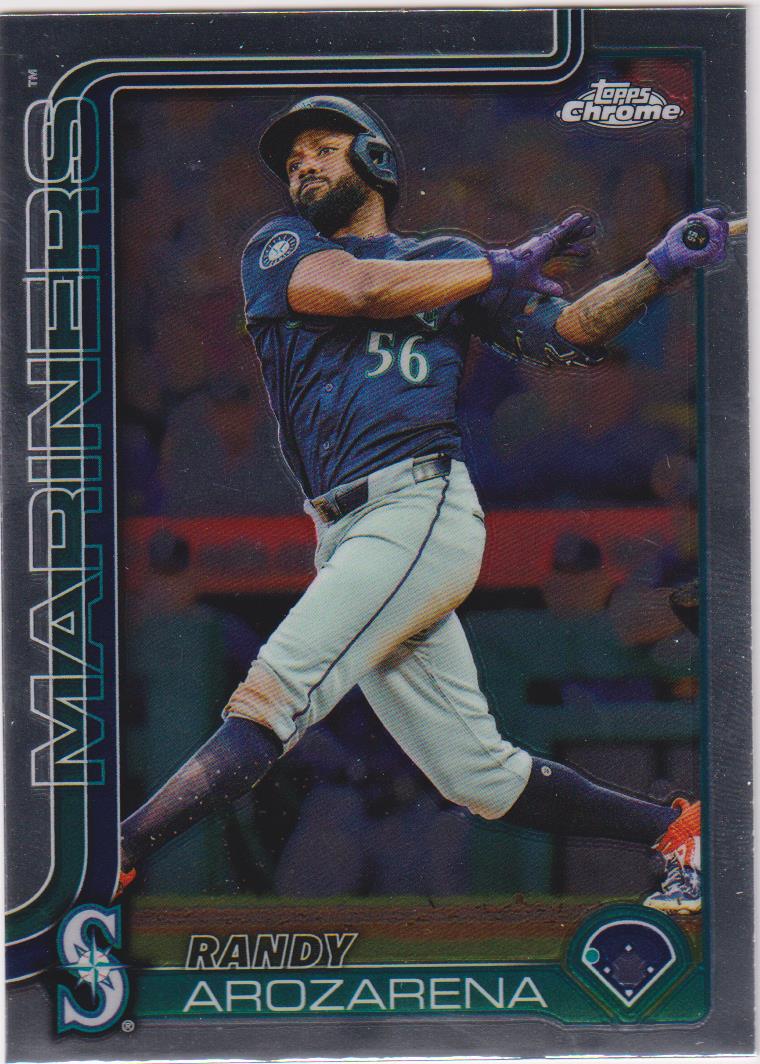 2025 Topps Chrome Baseball Randy Arozarena #164