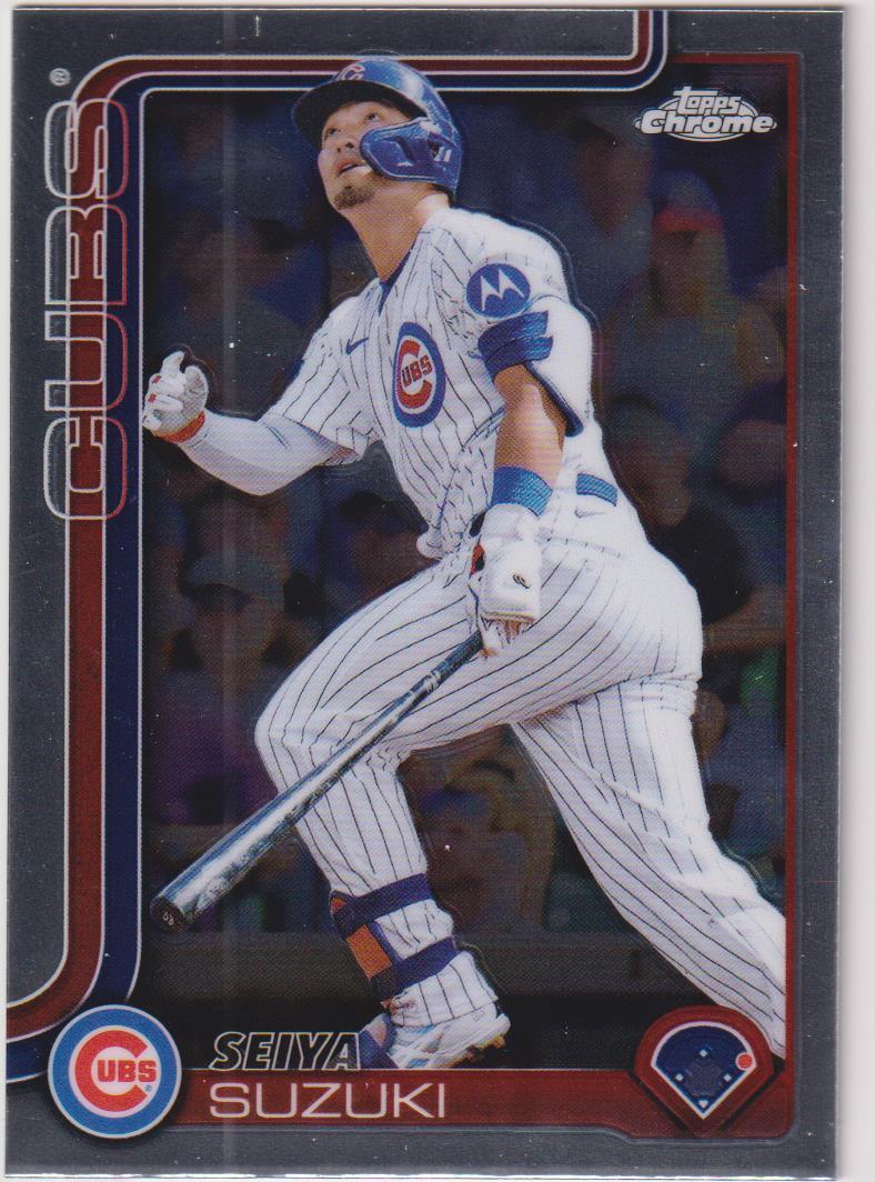 2025 Topps Chrome Baseball Seiya Suzuki #210