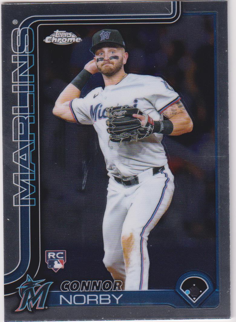 2025 Topps Chrome Baseball Connor Norby #199 Rookie