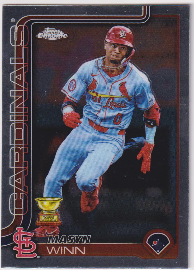 2025 Topps Chrome Baseball Masyn Winn #244