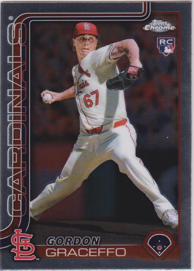 2025 Topps Chrome Baseball Gordon Graceffo #256 Rookie
