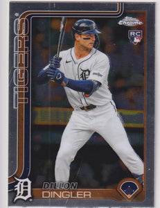 2025 Topps Chrome Baseball Dillon Dingler #274 Rookie