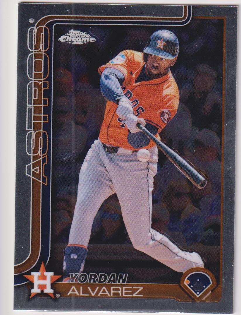 2025 Topps Chrome Baseball Yordan Alvarez #267
