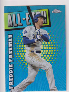 2025 Topps Chrome Baseball Chrome All-Etch Freddie Freeman #CAE-11