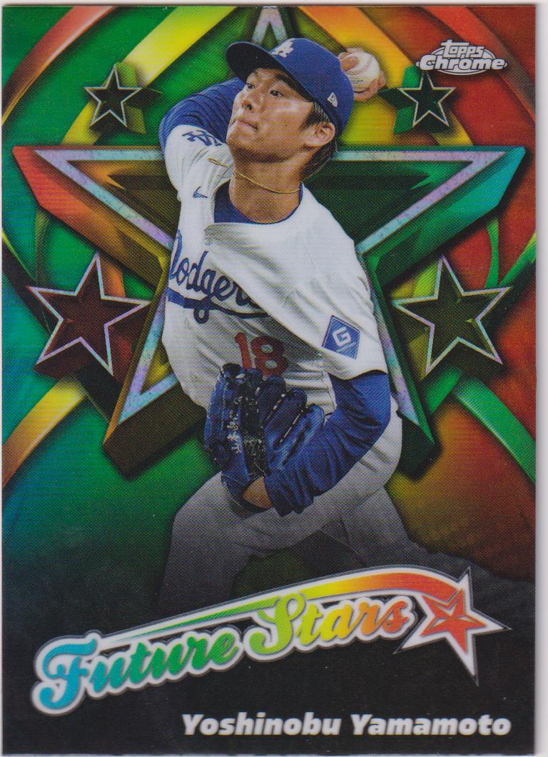 2025 Topps Chrome Baseball Future Stars Yoshinobu Yamamoto #FS-6