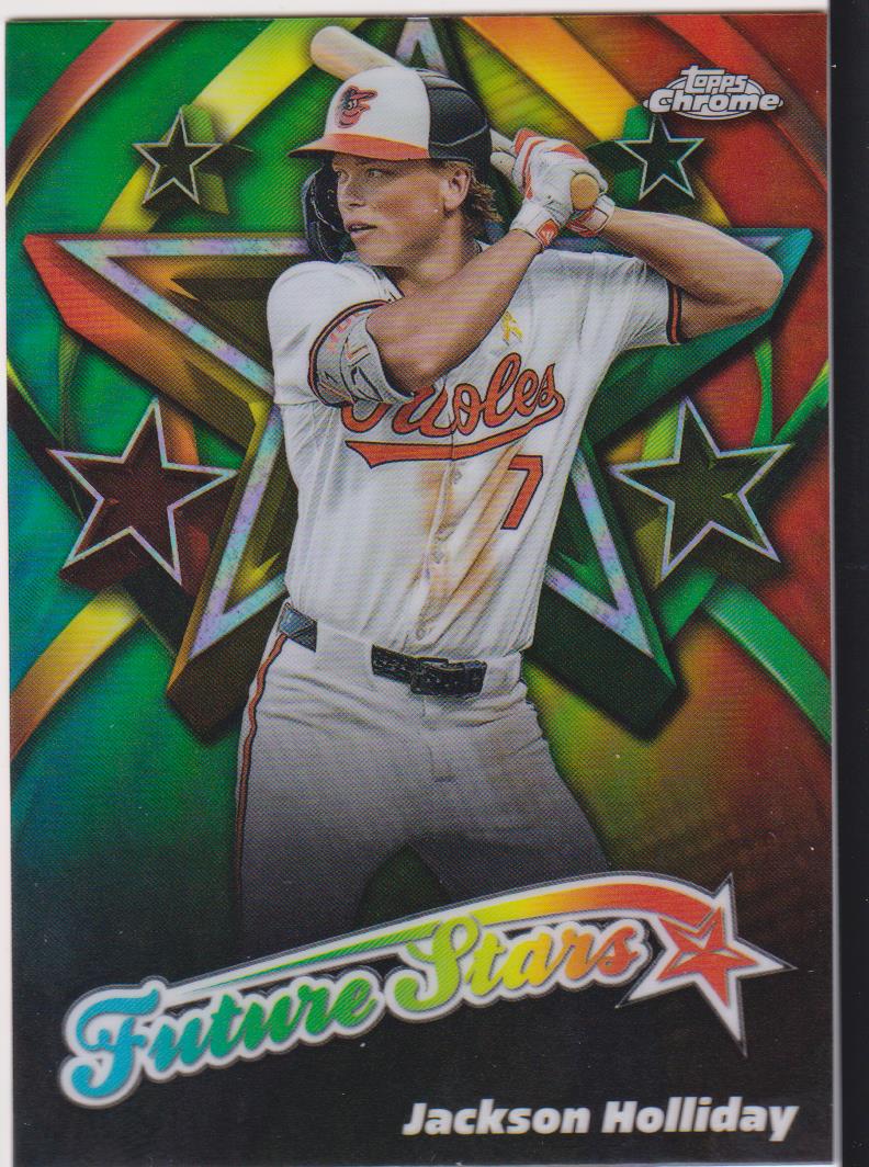 2025 Topps Chrome Baseball Future Stars Jackson Holliday #FS-1