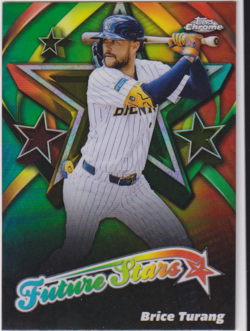 2025 Topps Chrome Baseball Future Stars Brice Turang #FS-17