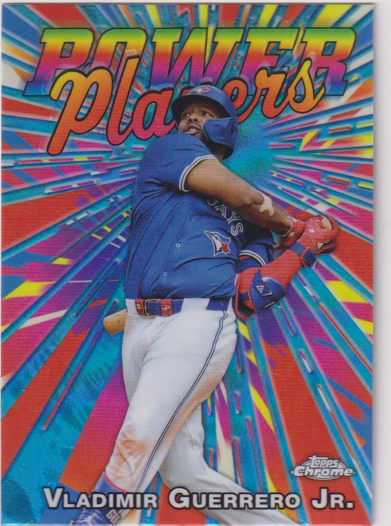 2025 Topps Chrome Baseball Power Players Vladimir Guerrero Jr. #PP-11