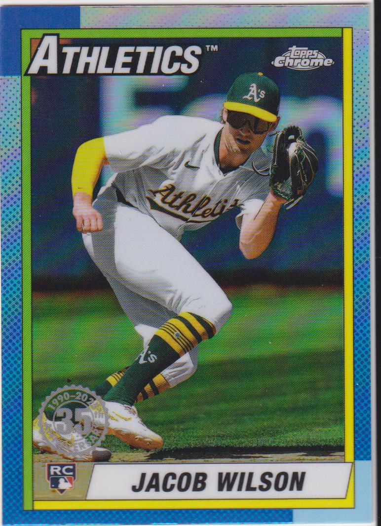 2025 Topps Chrome Baseball 1990 Topps Baseball Wilson #90CB-18