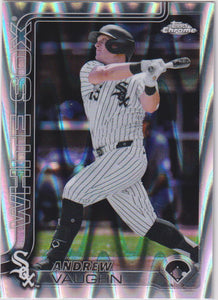 2025 Topps Chrome Baseball Raywave Refractors Andrew Vaughn #235