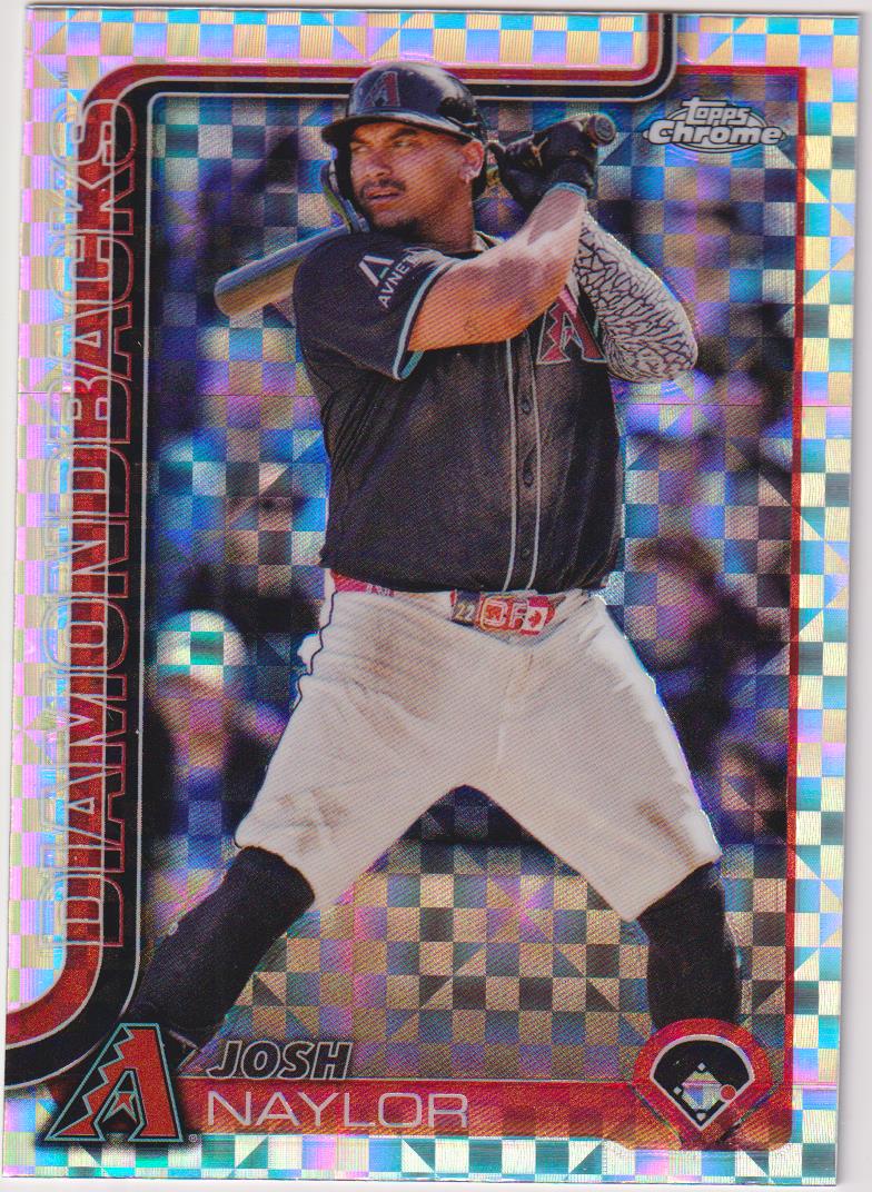 2025 Topps Chrome Baseball X-Fractors Josh Naylor #15