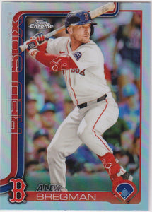 2025 Topps Chrome Baseball Refractors Alex Bregman #247