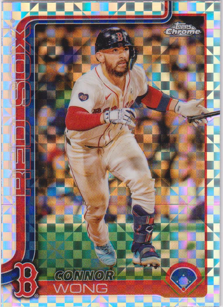 2025 Topps Chrome Baseball X-Fractors Connor Wong #10