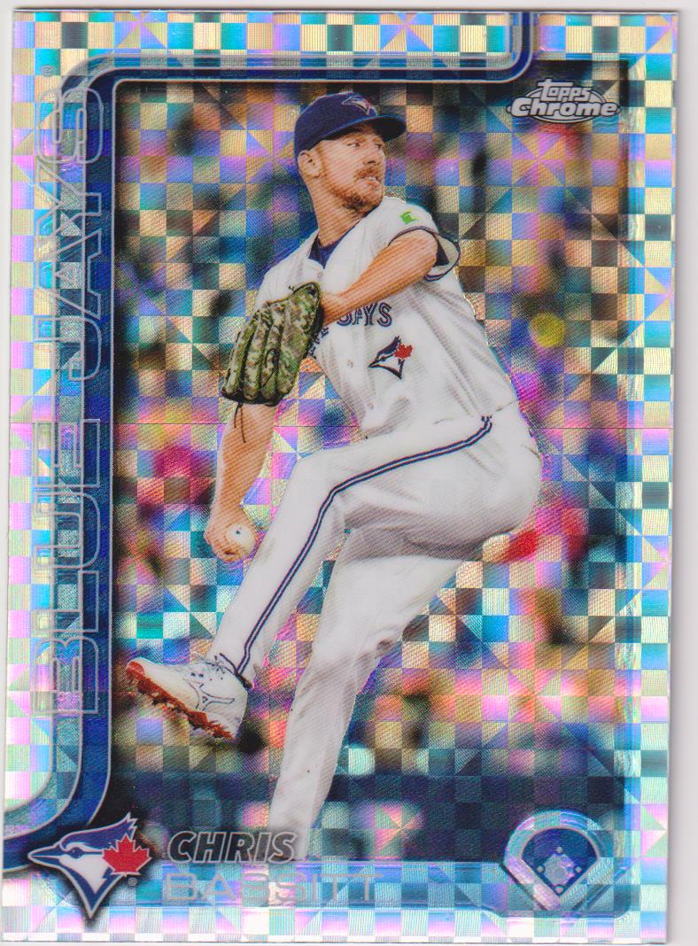 2025 Topps Chrome Baseball X-Fractors Chris Bassitt #184