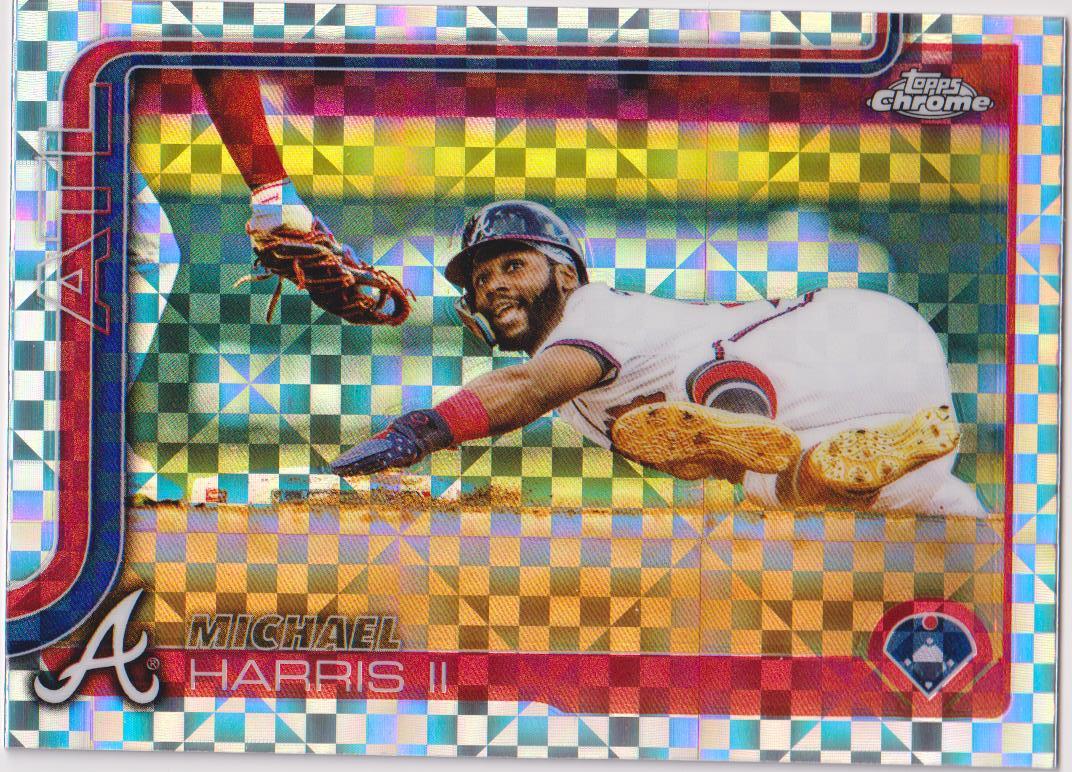 2025 Topps Chrome Baseball X-Fractors Michael Harris II #230