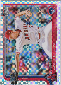 2025 Topps Chrome Baseball X-Fractors Tyler Anderson #227