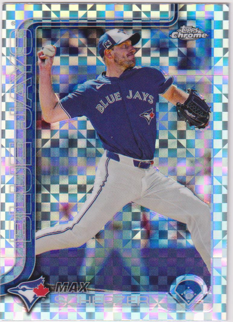 2025 Topps Chrome Baseball X-Fractors Max Scherzer #260