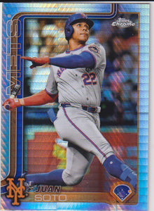 2025 Topps Chrome Baseball Prism Refractors Juan Soto #200