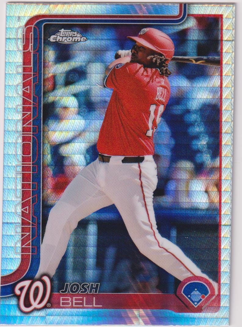 2025 Topps Chrome Baseball Prism Refractors Josh Bell #263