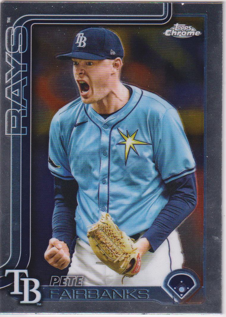 2025 Topps Chrome Baseball Pete Fairbanks #84