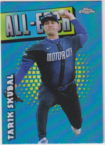 2025 Topps Chrome Baseball Chrome All-Etch Tarik Skubal #CAE-16