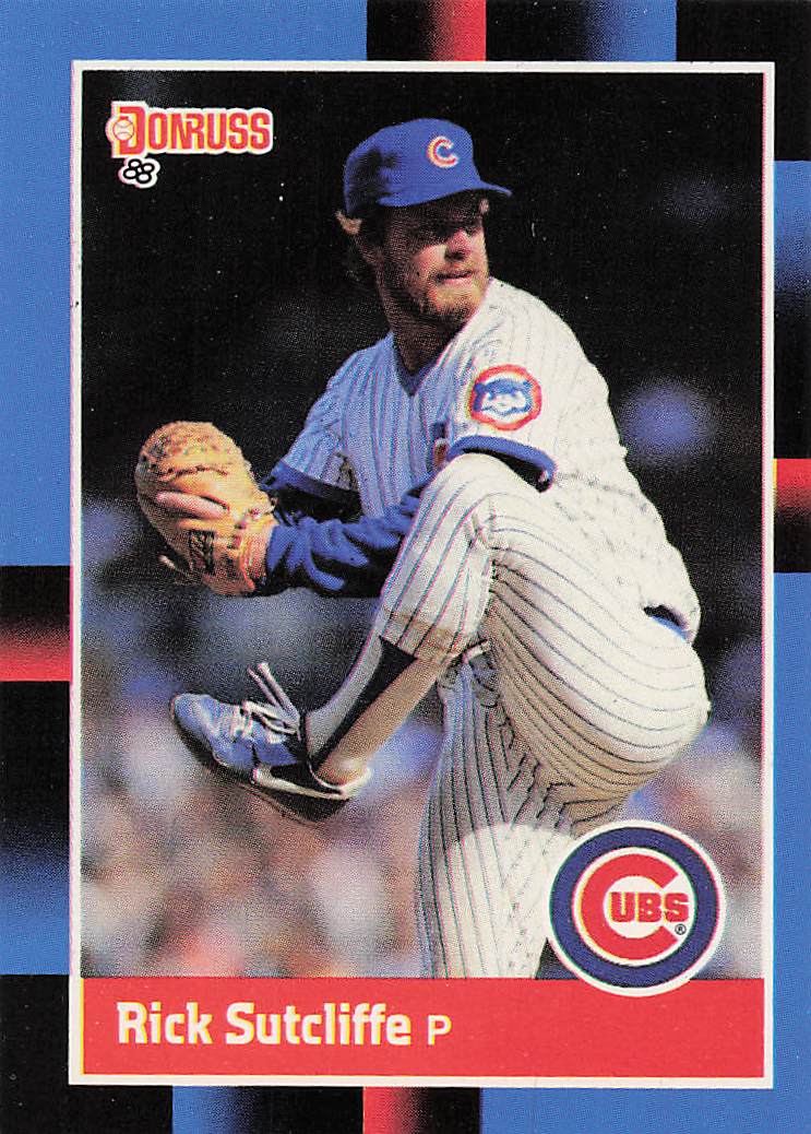 1988 Donruss Baseball Rick Sutcliffe #68