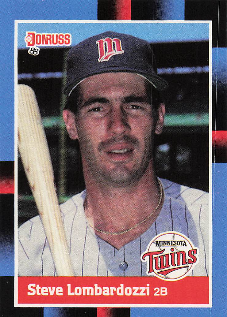 1988 Donruss Baseball Steve Lombardozzi #196b