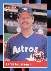 1988 Donruss Baseball Larry Andersen #332