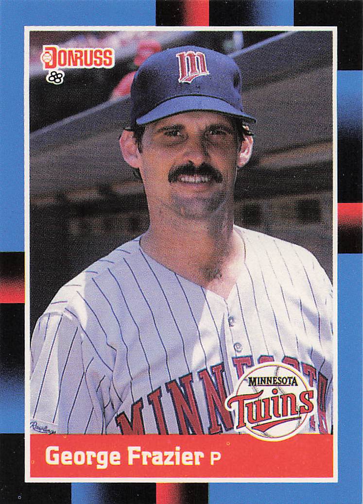 1988 Donruss Baseball George Frazier #443c