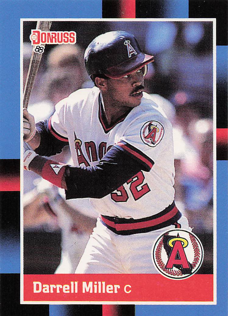 1988 Donruss Baseball Darrell Miller #551b