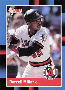 1988 Donruss Baseball Darrell Miller #551b
