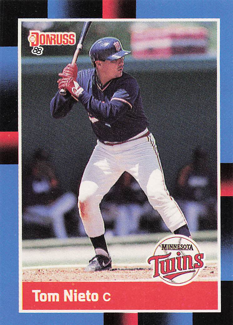 1988 Donruss Baseball Tom Nieto #612c