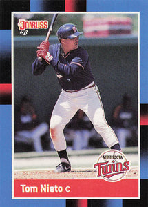 1988 Donruss Baseball Tom Nieto #612c