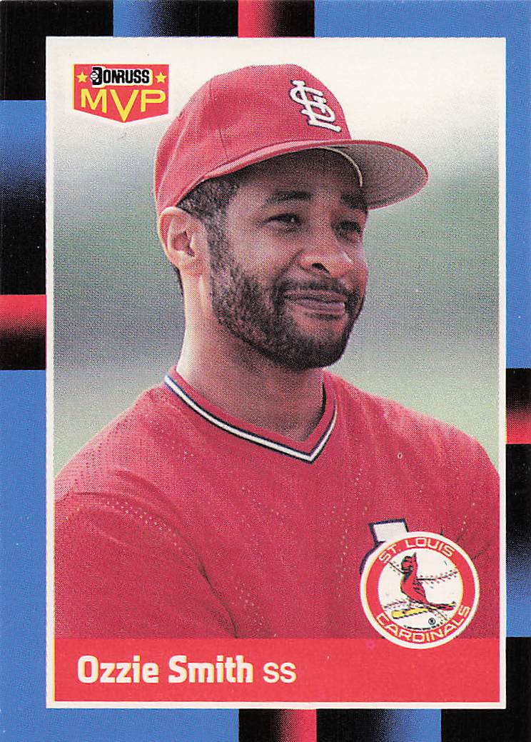 1988 Donruss Baseball Bonus MVPs Ozzie Smith #BC-22