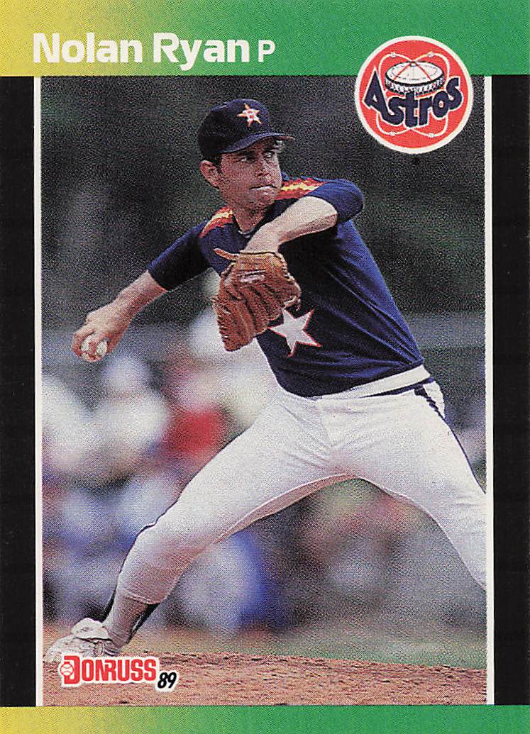 1989 Donruss Baseball Nolan Ryan #154