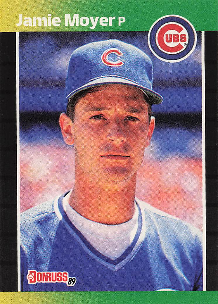 1989 Donruss Baseball Jamie Moyer #157d