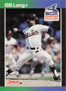 1989 Donruss Baseball Bill Long #573c