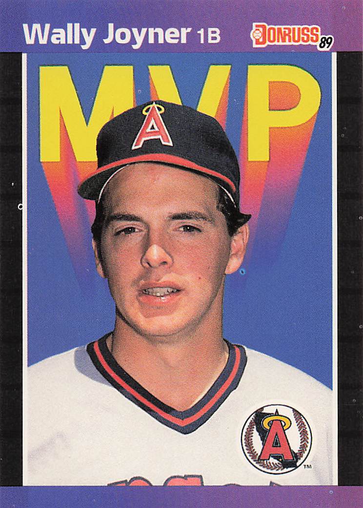 1989 Donruss Baseball Bonus MVP's Wally Joyner #BC-21