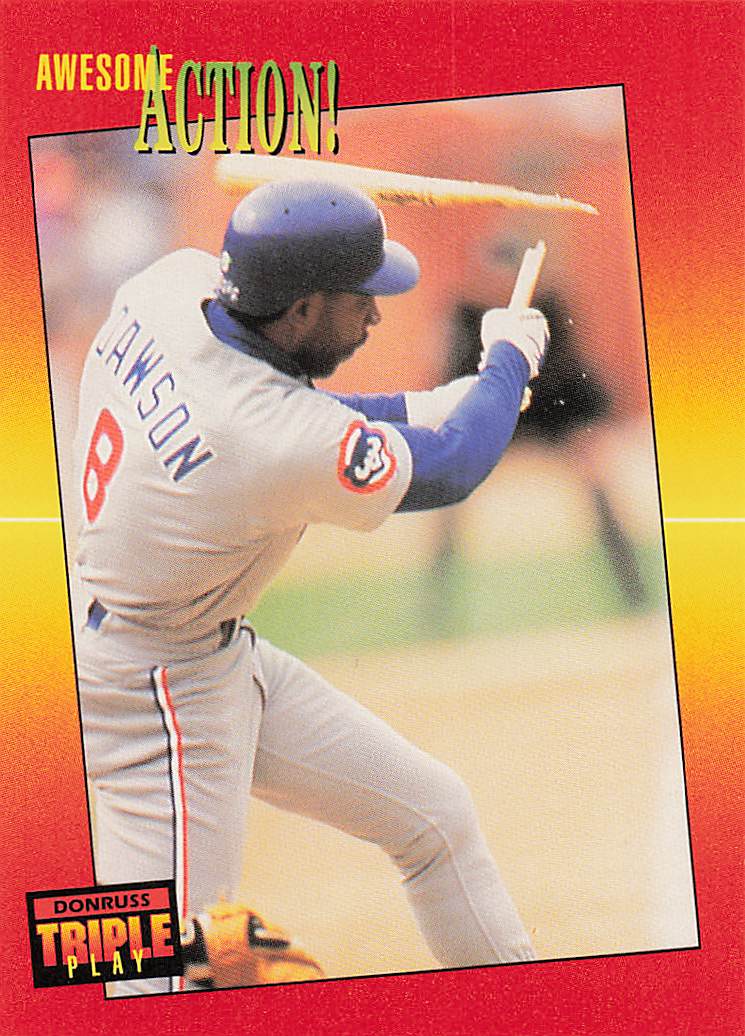 1992 Triple Play Baseball Andre Dawson #113
