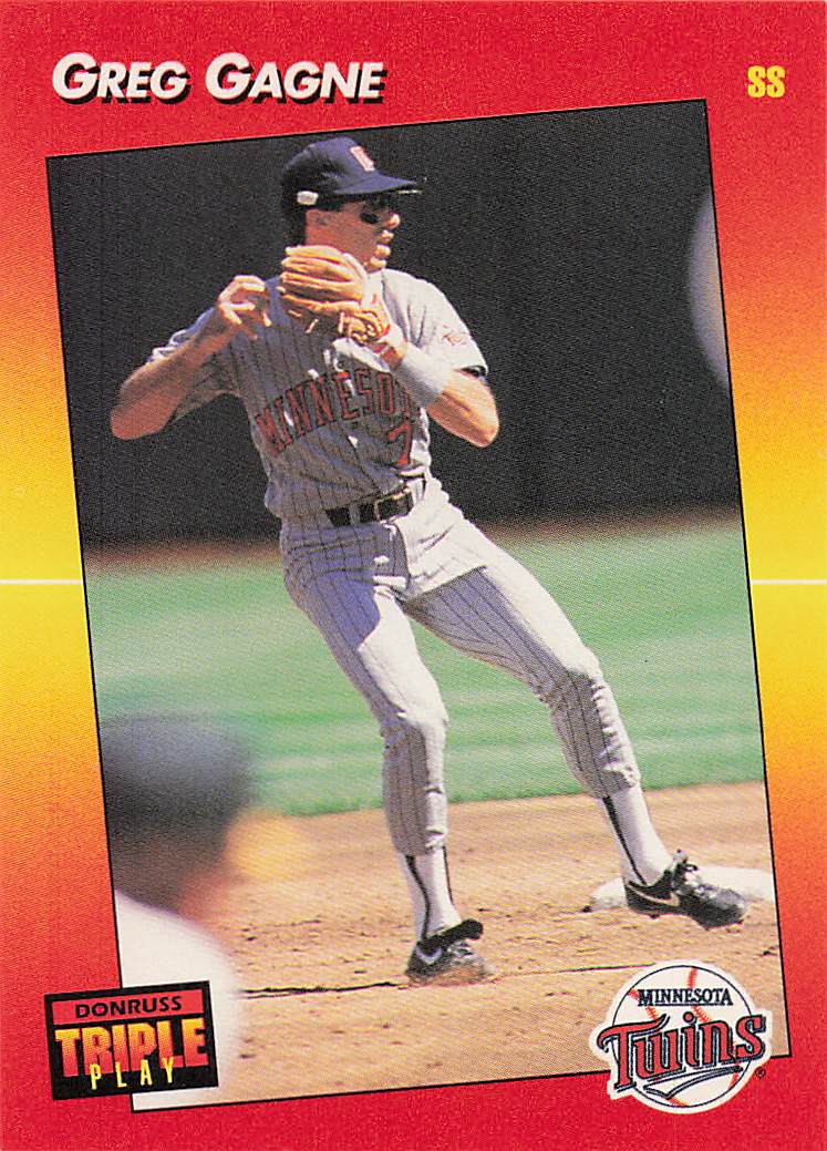 1992 Triple Play Baseball Greg Gagne #230