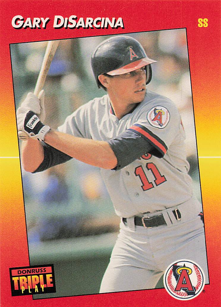 1992 Triple Play Baseball Gary DiSarcina #251