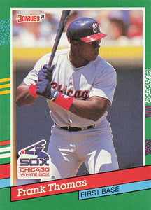 1991 Donruss Baseball Frank Thomas #477c