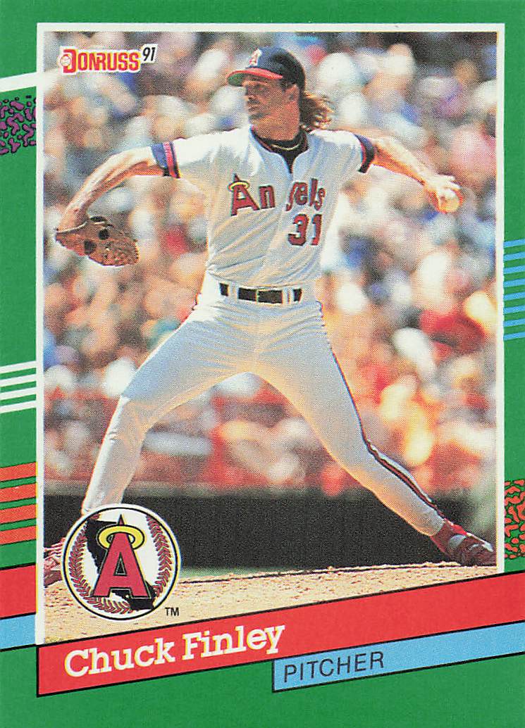 1991 Donruss Baseball Chuck Finley #692