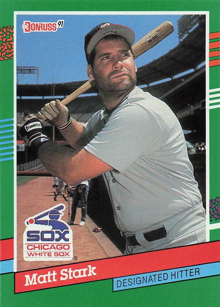 1991 Donruss Baseball Matt Stark #747b Rookie