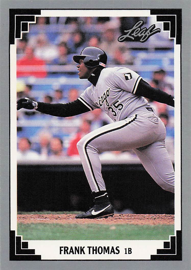 1991 Leaf Baseball Frank Thomas #281