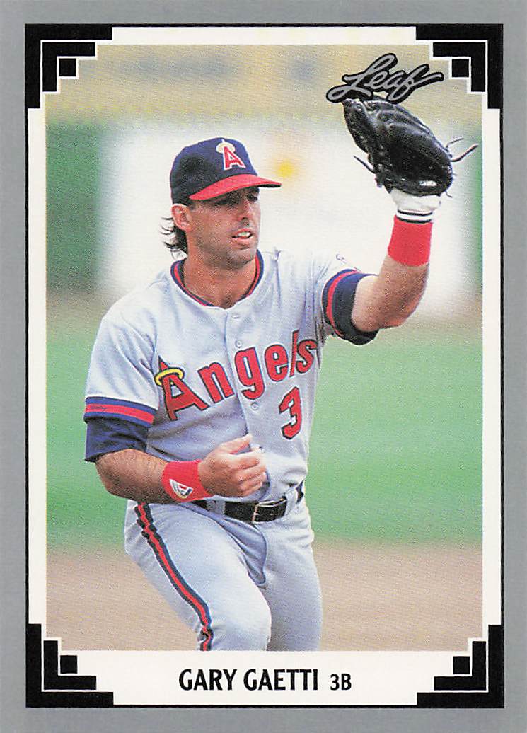 1991 Leaf Baseball Gary Gaetti #303