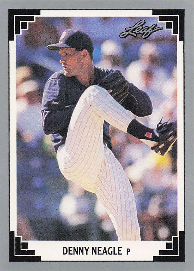 1991 Leaf Baseball Denny Neagle #466 Rookie
