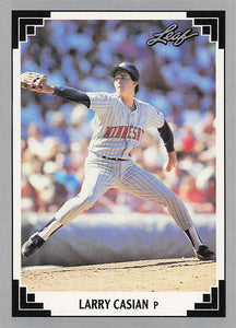 1991 Leaf Baseball Larry Casian #481 Rookie
